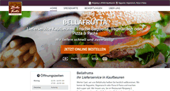 Desktop Screenshot of bellafrutta.de